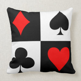 Coussin Jeu de carte