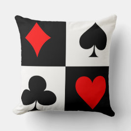 Coussin Jeu de cartes