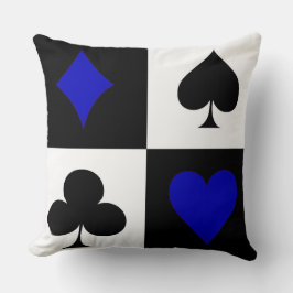 Coussin Jeu de cartes
