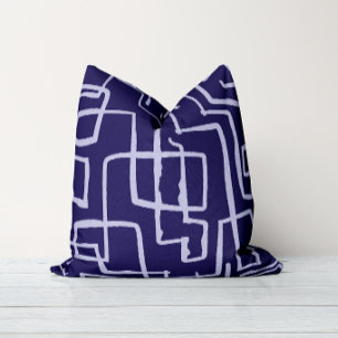 Coussin Jeu d'oreiller blanc de la Marine Twist & Turn