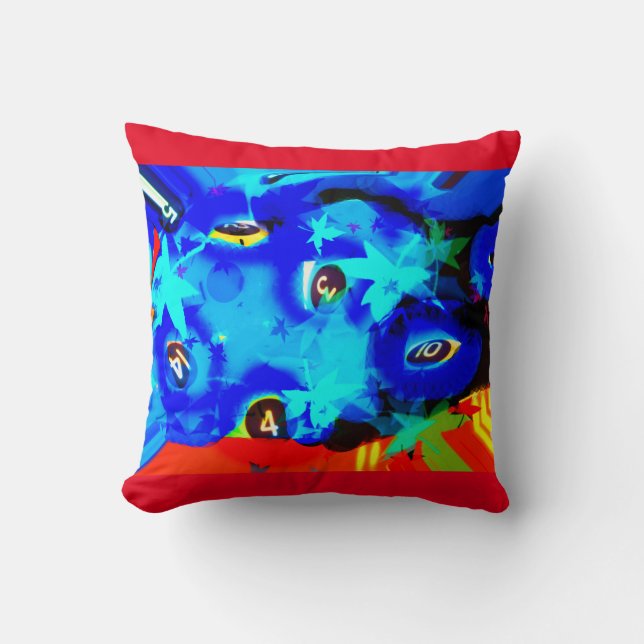 Coussin Jeu Numéros (Recto)