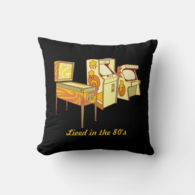 Coussin Jeux rétro (Recto)