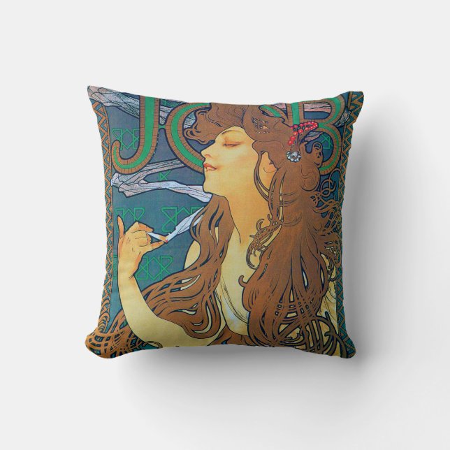 Coussin JOB, Mucha (Recto)