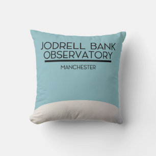 Coussin Jodrell Bank Observatoire de l'art spatial.