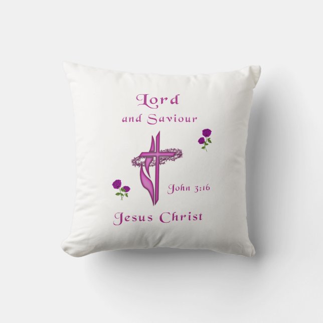 Coussin John 3:16 (Recto)