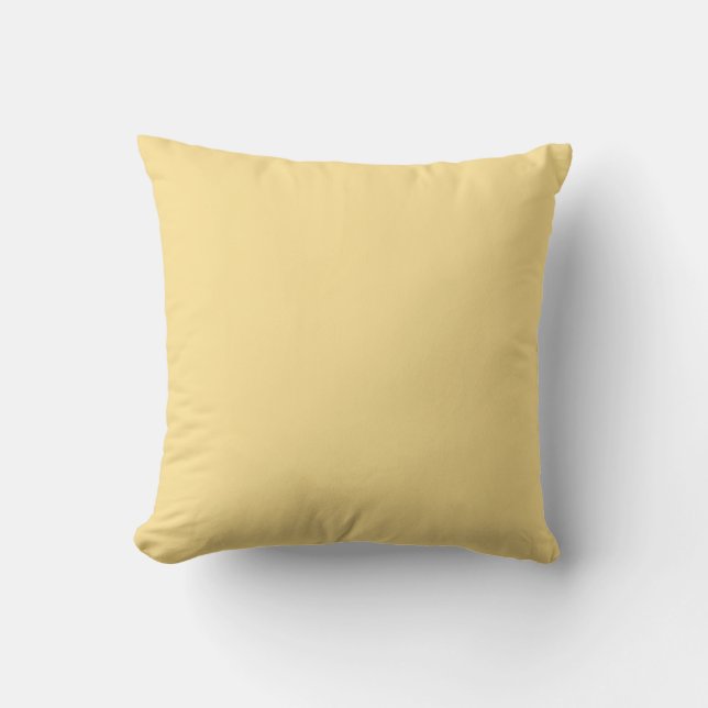 Coussin Joli Beurre Jaune Foncé Citron De Jaune Clair (Recto)