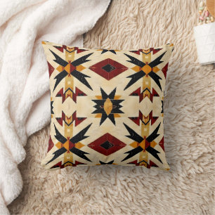 Coussin Joli carrelé motif sud-ouest