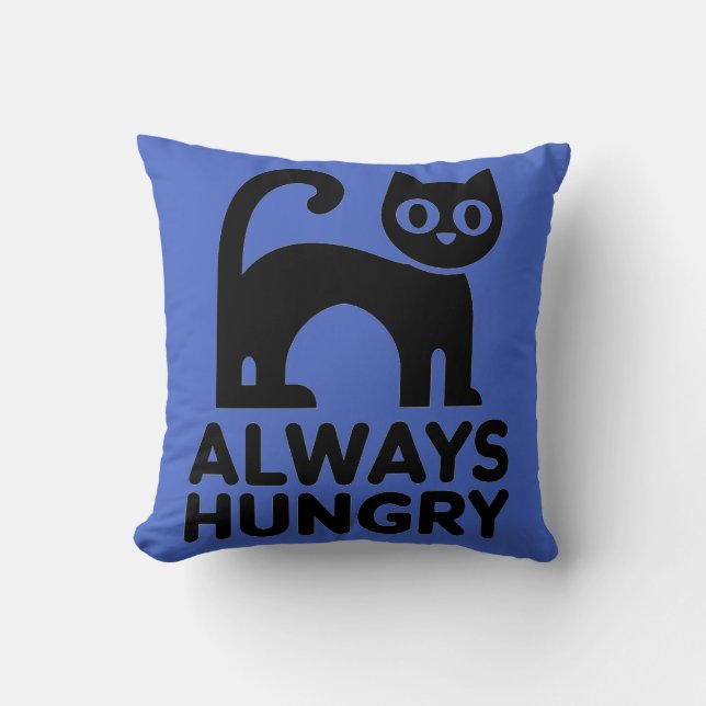 Coussin Joli chat noir (Recto)