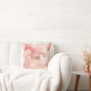 Coussin Joli Coeur rose
