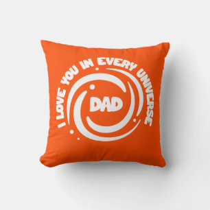 Coussin Joli Design De Texte Papa Je T'Aime Dans Chaque Un