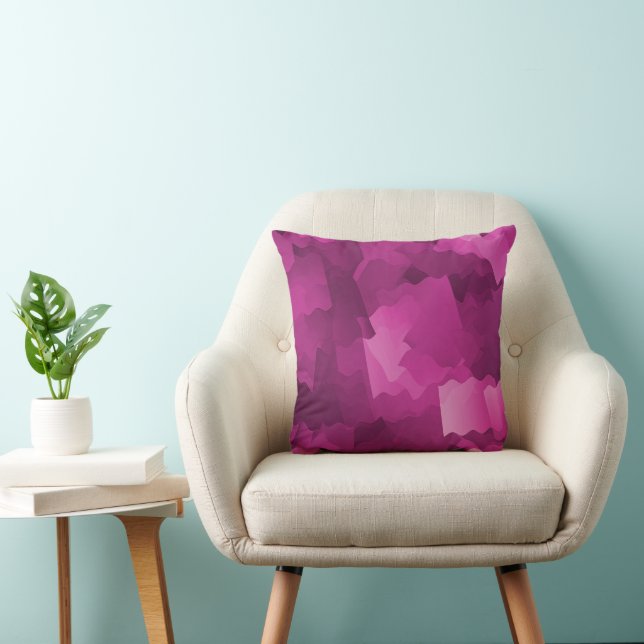 Coussin Joli en rose..... (Chaise)