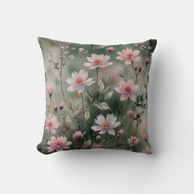 Coussin Joli Fleur sauvage (Recto)