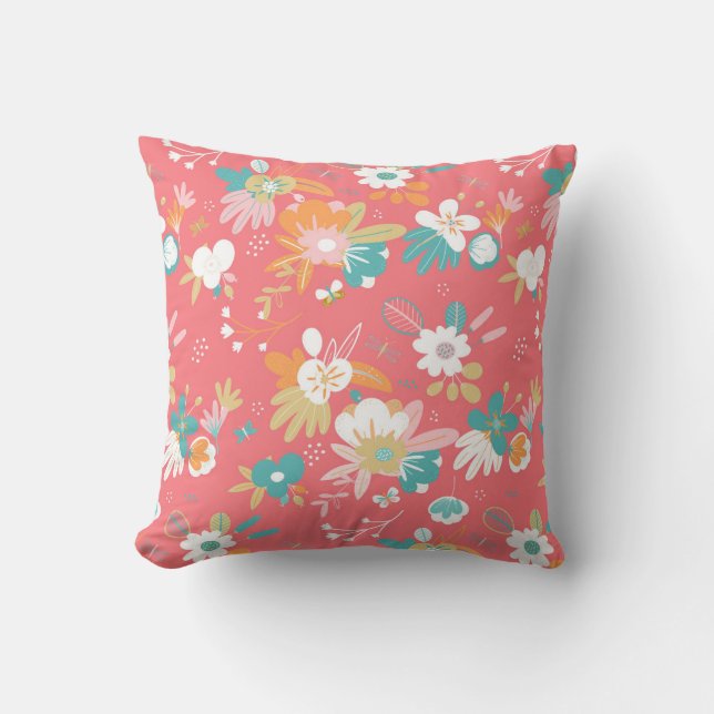Coussin Joli joli floral (Recto)