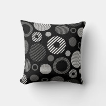 Joli noir géométrique décoratif accrocheur