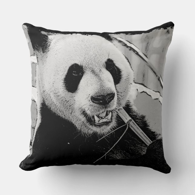 Coussin Joli ourson panda (Recto)