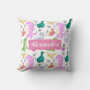 Coussin Joli Petit Dino Tout-Petit