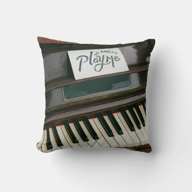 Coussin Joli piano (Recto)