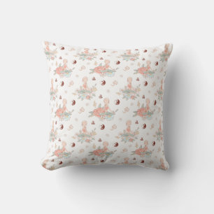 Coussin Joli Zen Yoga Méditation Lotus Namaste Pastel
