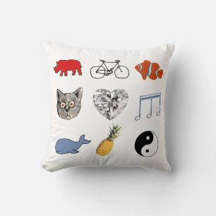 Coussin jolie décoration à thème girly_idée