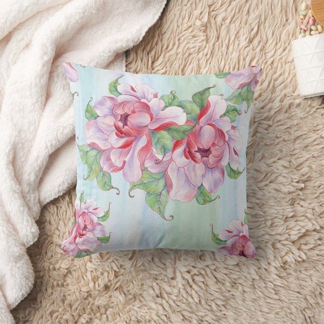 Coussin Jolie décoration fleurie qui attire l'attention (Créateur téléchargé)