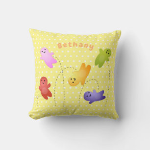 Coussin Jolie gelée bébés bonbons bonbons dessin animé