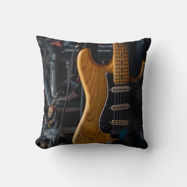 Coussin Jolie guitare (Recto)