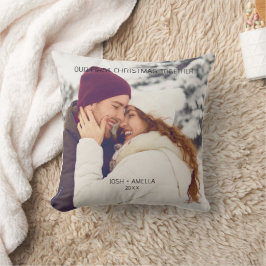 Coussin Jolie paire de photo personnalisée 