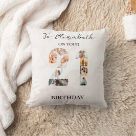 Coussin Jolie photo de famille personnalisée