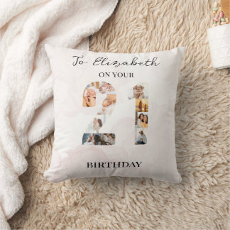 Coussin Jolie photo de famille personnalisée