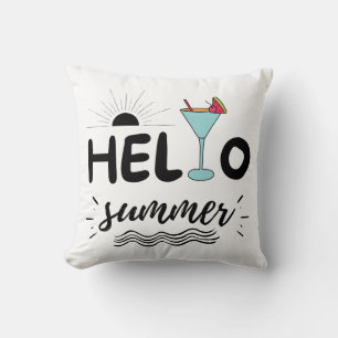 Coussin Jolie plage d'été