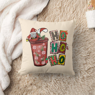 Coussin Jolie Scandinave Santa Claus Gnome - Coupe de Noël