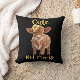 Coussin Jolie Vache-Amoureux de Vache Lunatique Ferme de V