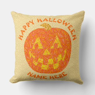 Coussin Jolly Jack-o'-lantern Citrouille Halloween