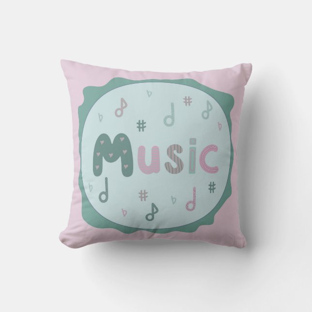 Coussin jolly music  (Recto)