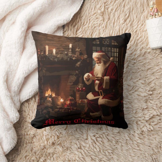 Coussin Jolly Old Saint Nick (Couverture)