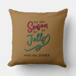 Coussin Jolly Season Throw pillow