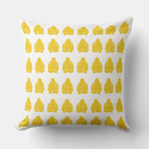 Coussin Jonquil Asiatique Moods Bouddah Boys