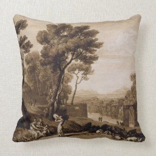 Coussin Joseph Mallord William Turner   la femme et le