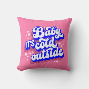 Coussin Jouer bébé, c’est froid en hiver