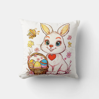 Coussin Jouer Lapin de Pâques
