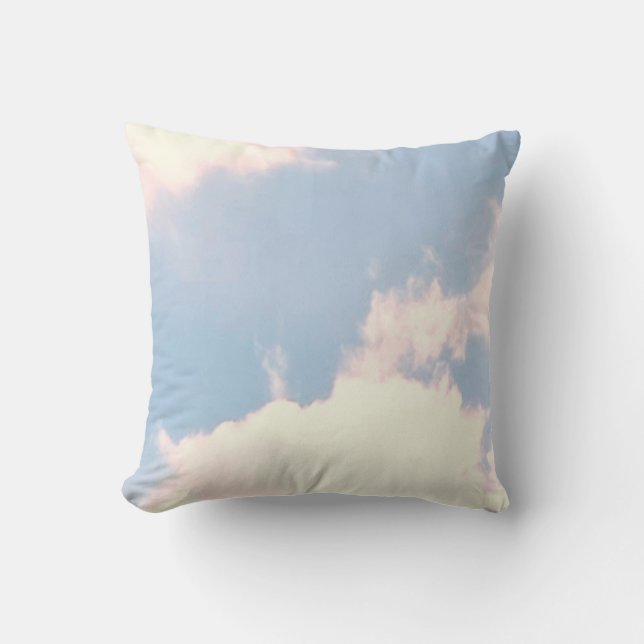 Coussin Jouer Nuages Nature Photographie (Recto)