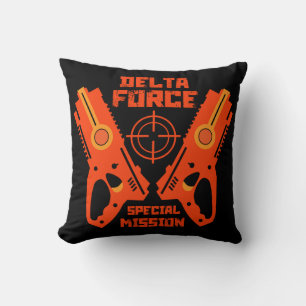 Coussin Jouet pour enfants Bataille d'armes Noël
