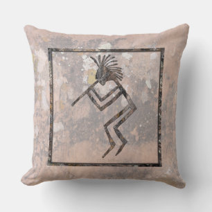 Coussin Joueur de flute Petroglyph Canyons de conversation
