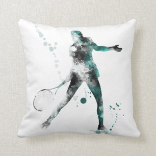 Coussin JOUEUR de TENNIS 3 - carreau