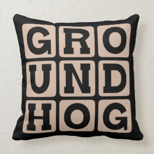 Coussin Jour de la marmotte, Fête