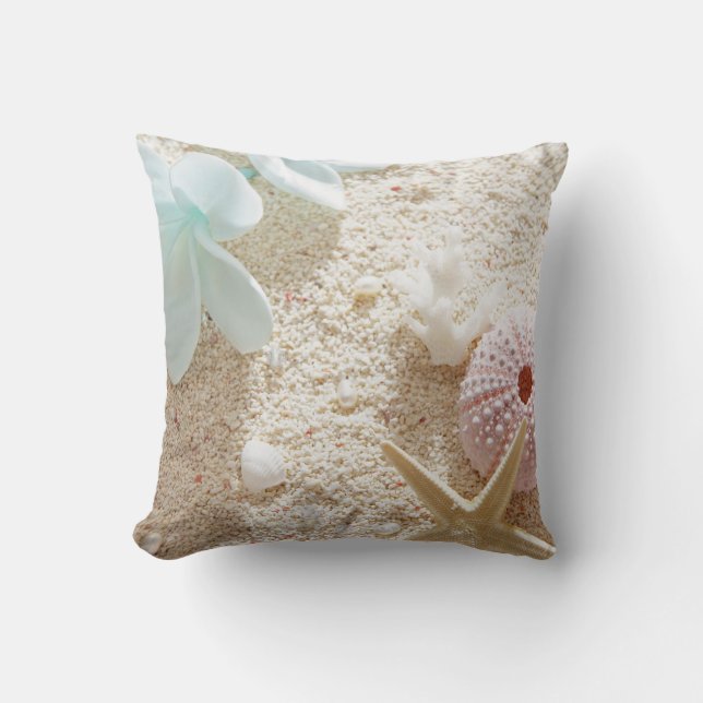 Coussin Jour de la plage (Recto)
