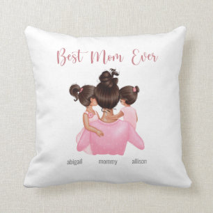 Coussin Jour des mères chic moderne Keepsaké personnalisé