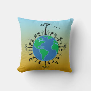 Coussin Jour des terres