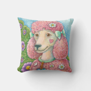 Coussin JOURNALISER LE POIDS Rose JETER PILLOW