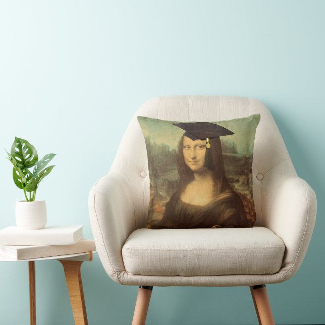 Coussin Journée des diplômes de Mona Lisa (Chaise)